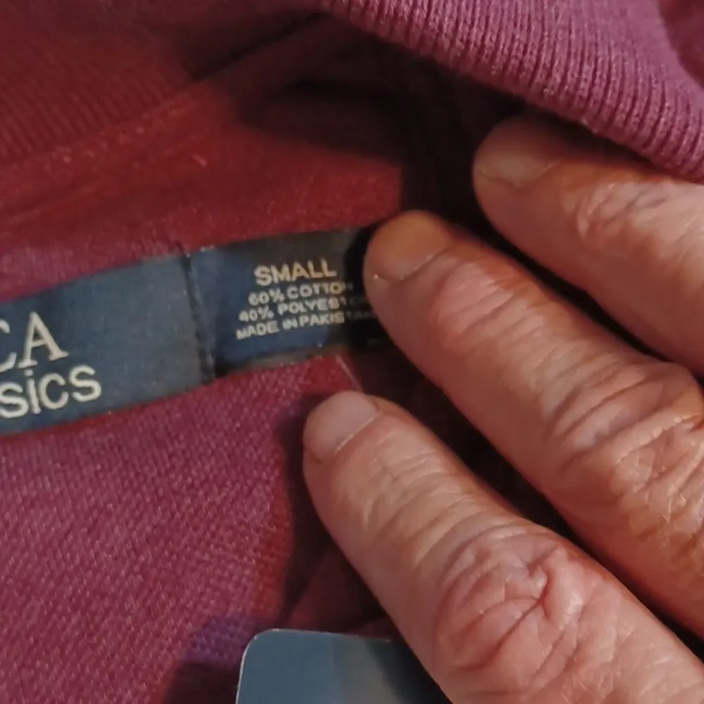 Boca Classic Men's Polo‎ Burgundy Shirt S NWT